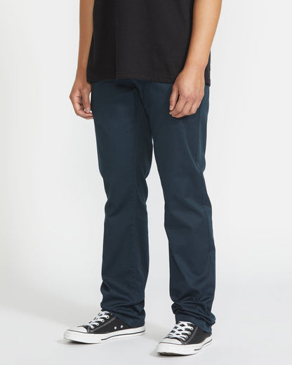 Men's Frickin Modern Stretch Pants Dark Navy - Volcom
