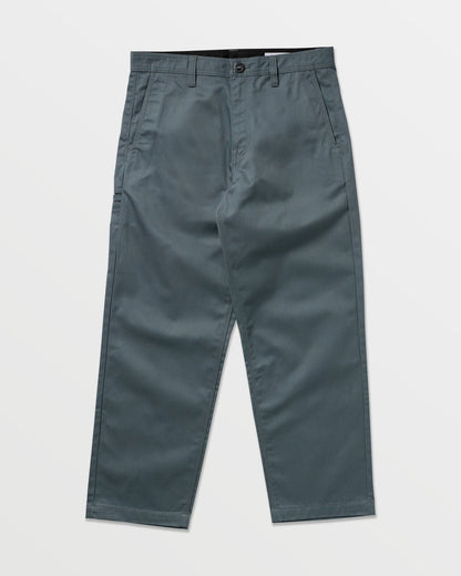 Men's Frickin Skate Chino Pants Dark Slate - Volcom