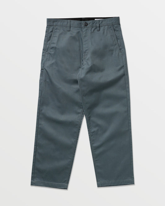 Men's Frickin Skate Chino Pants Dark Slate - Volcom