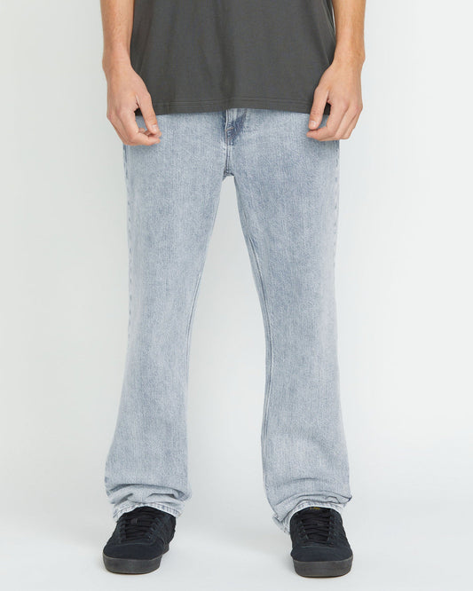 Men's Solver Modern Fit Jeans Carolina Blue - Volcom