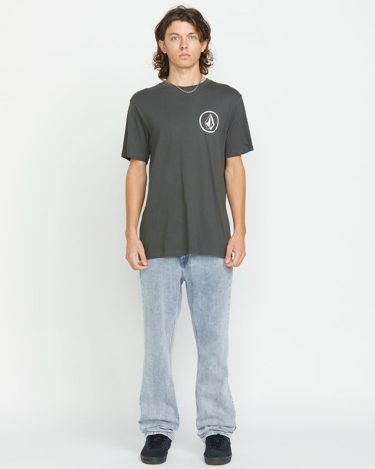Men's Solver Modern Fit Jeans Carolina Blue - Volcom