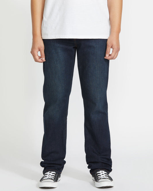 Men's Solver Modern Fit Jeans New Vintage Blue - Volcom