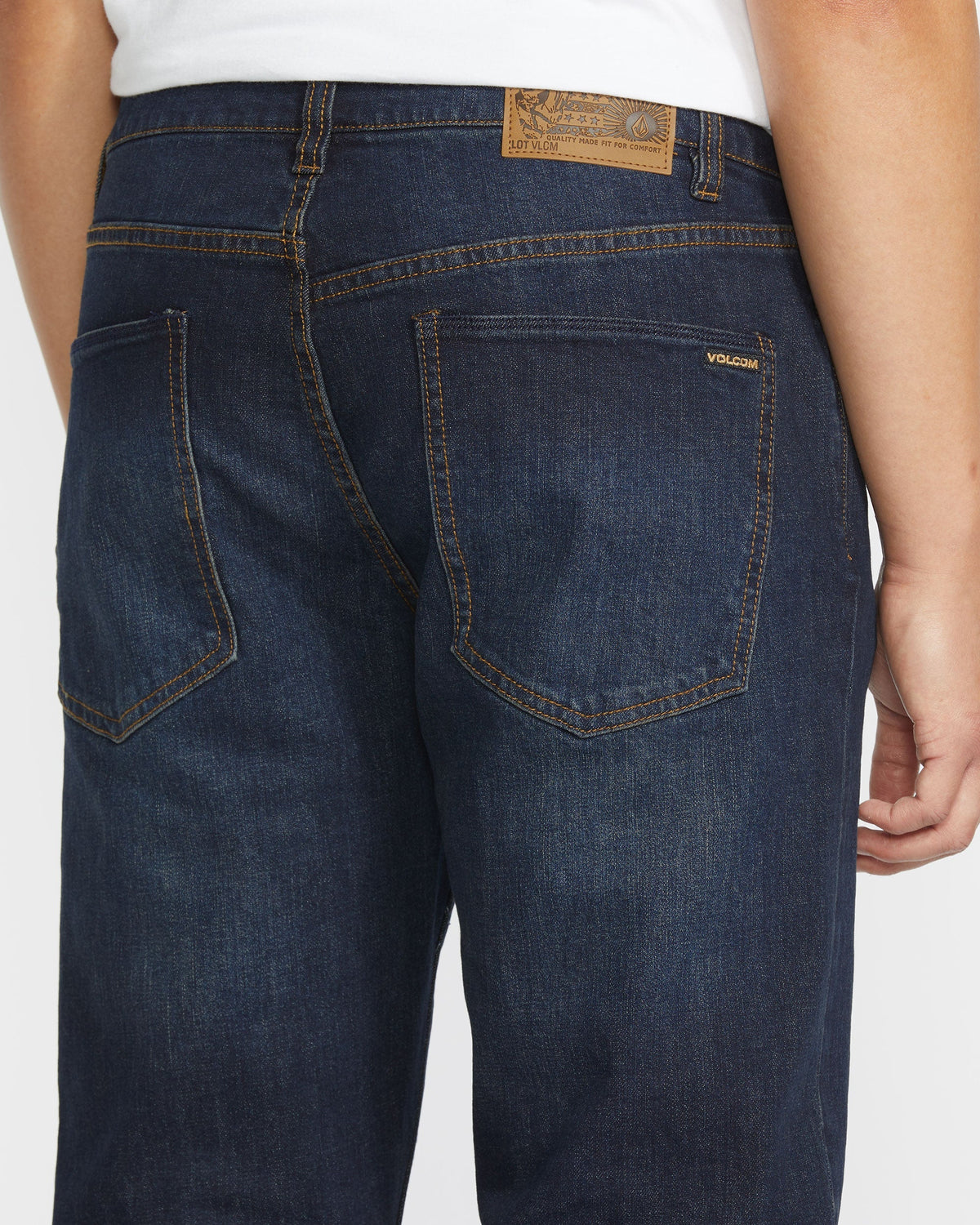 Men's Solver Modern Fit Jeans New Vintage Blue - Volcom