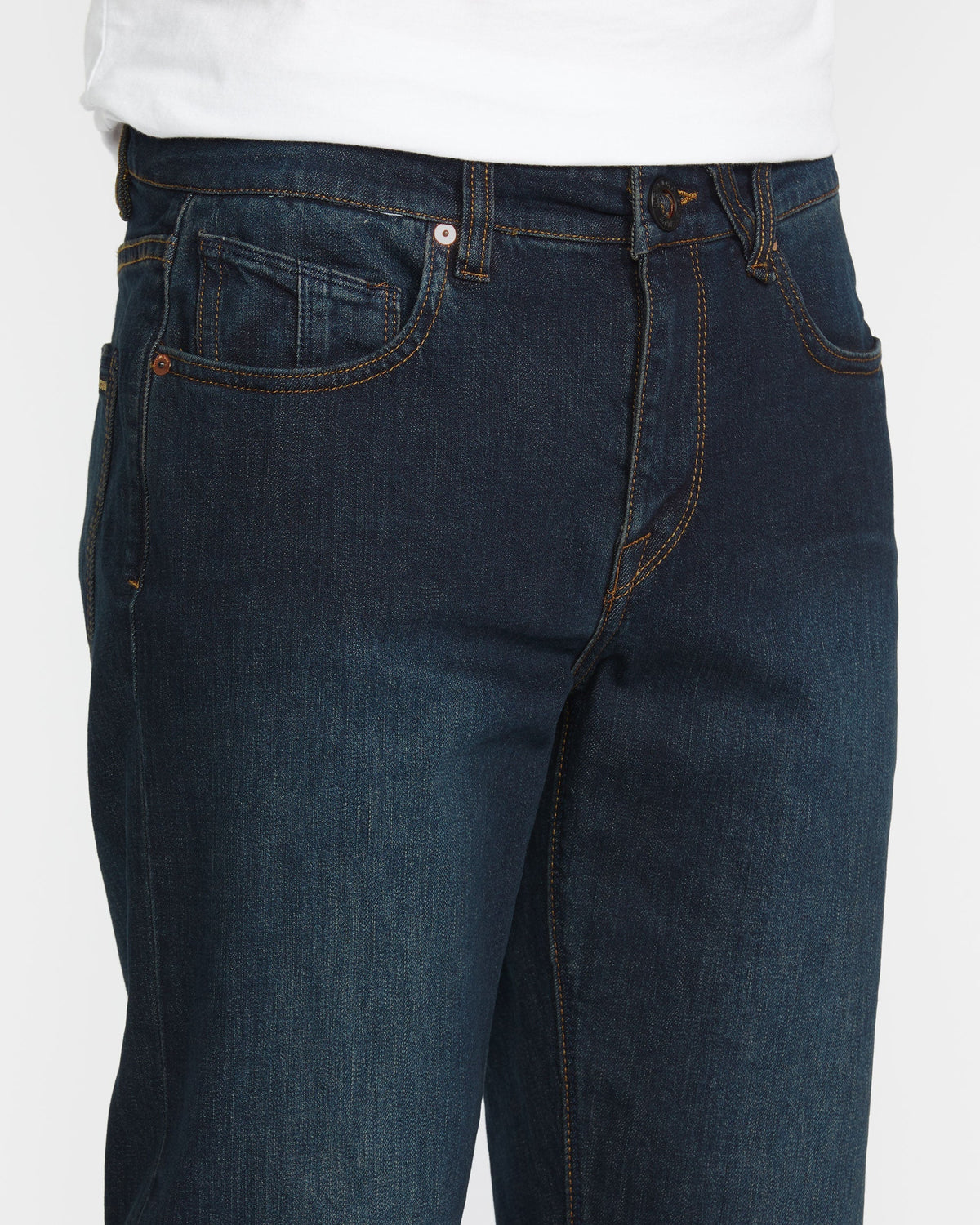 Men's Solver Modern Fit Jeans New Vintage Blue - Volcom