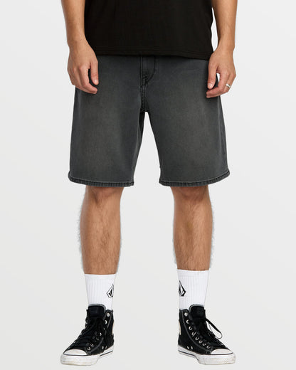 Men's Billow Denim Shorts 22 Concrete - Volcom
