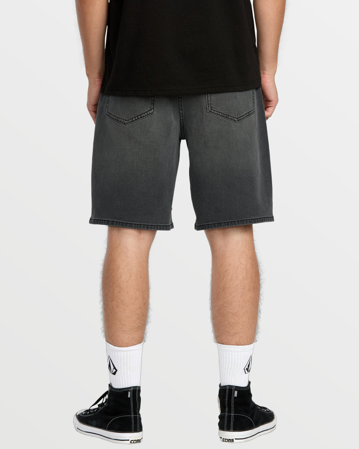 Men's Billow Denim Shorts 22 Concrete - Volcom