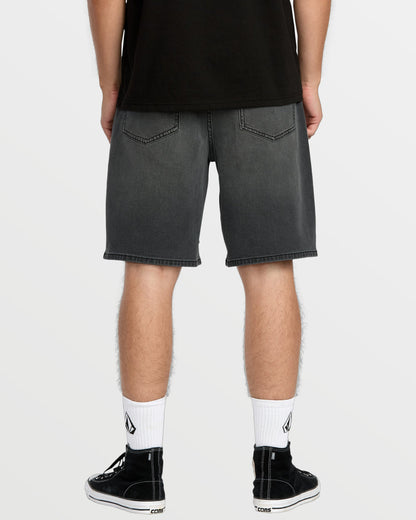 Men's Billow Denim Shorts 22 Concrete - Volcom