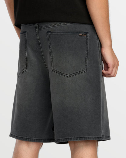 Men's Billow Denim Shorts 22 Concrete - Volcom