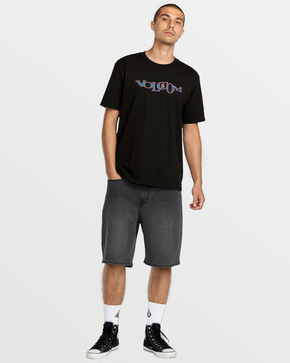Men's Billow Denim Shorts 22 Concrete - Volcom