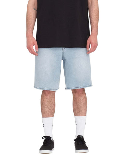 Men's Billow Denim Shorts Desert Dirt Indigo - Volcom