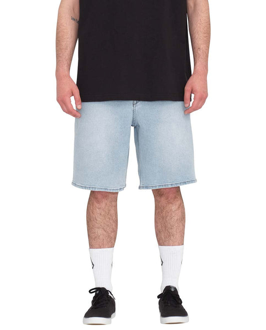 Men's Billow Denim Shorts Desert Dirt Indigo - Volcom