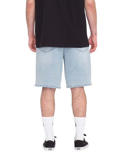 Men's Billow Denim Shorts Desert Dirt Indigo - Volcom
