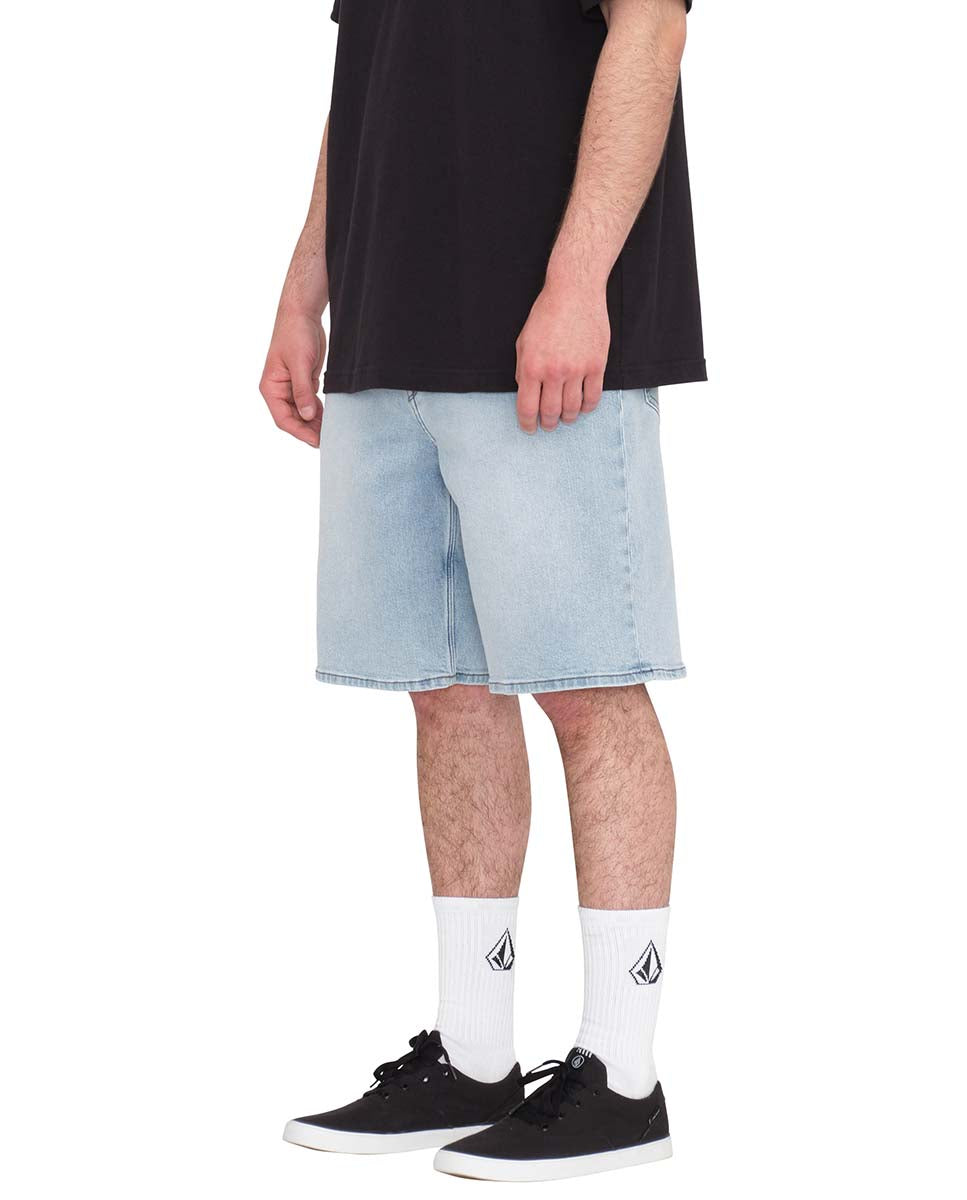 Men's Billow Denim Shorts Desert Dirt Indigo - Volcom