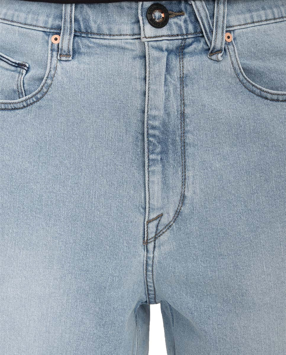 Men's Billow Denim Shorts Desert Dirt Indigo - Volcom