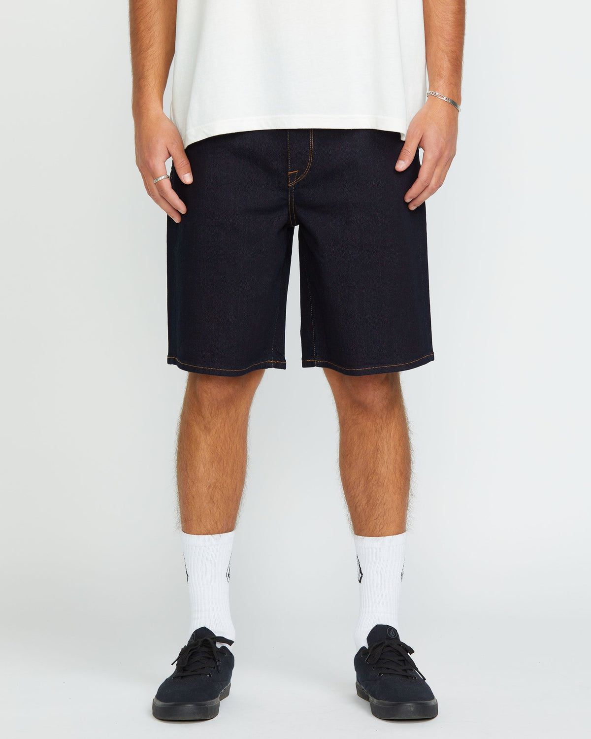 Men's Billow Denim Shorts Rinse - Volcom