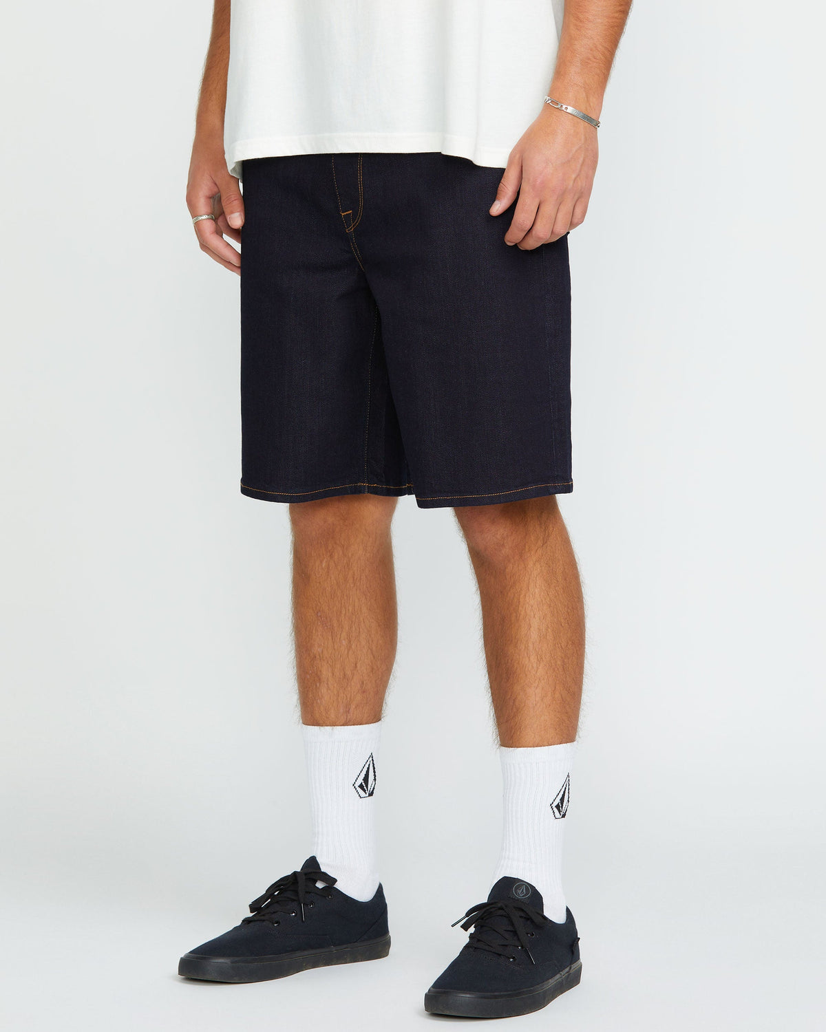 Men's Billow Denim Shorts Rinse - Volcom