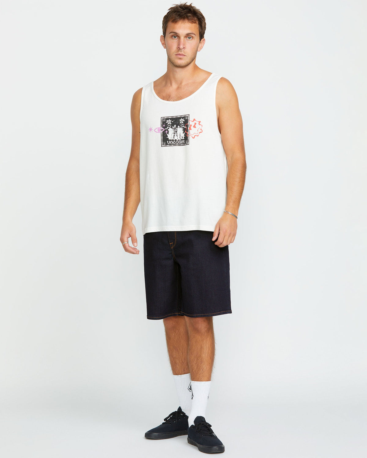 Men's Billow Denim Shorts Rinse - Volcom