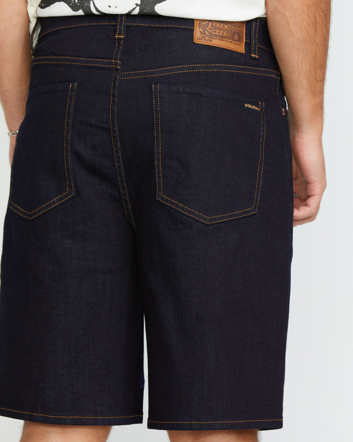 Men's Billow Denim Shorts Rinse - Volcom