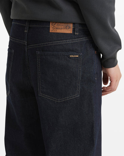 Men's Fivedown Denim Jeans Dark Rinse - Volcom