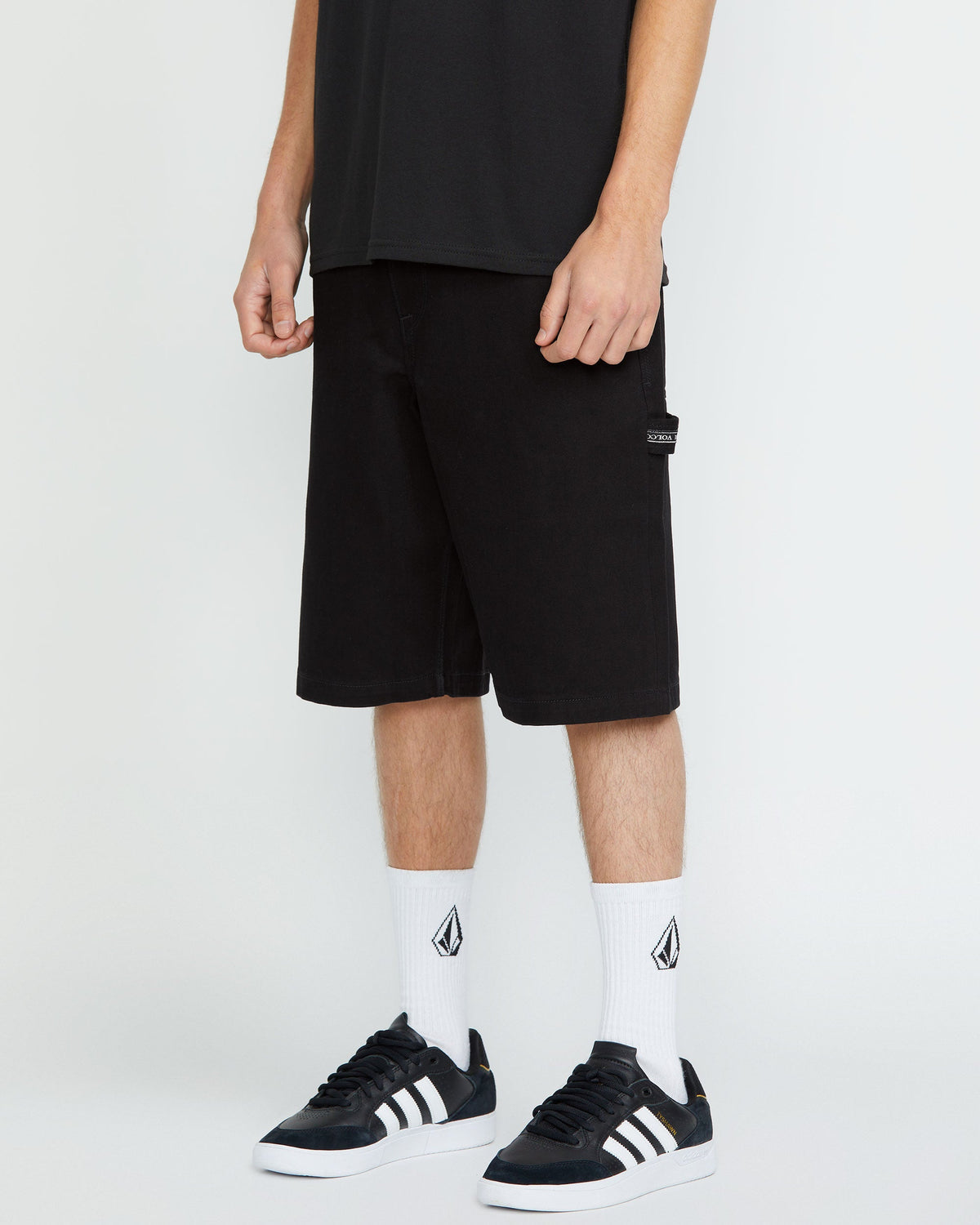 Men's Sawhorse Denim Shorts Black - Volcom