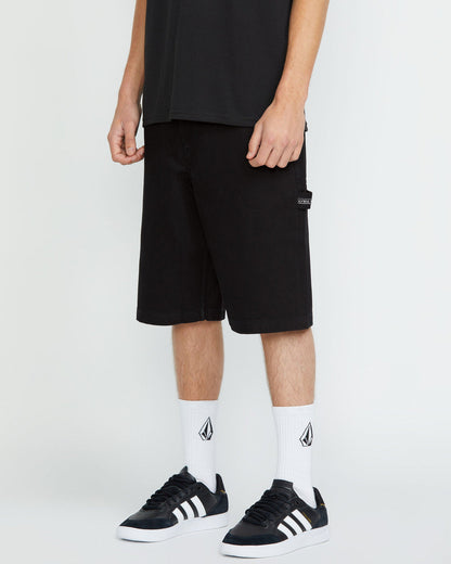 Men's Sawhorse Denim Shorts Black - Volcom