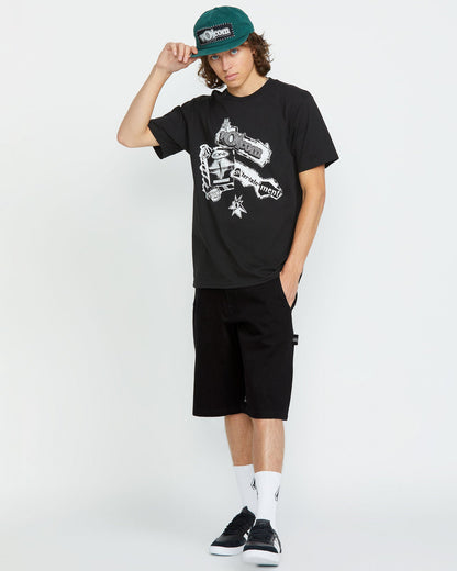 Men's Sawhorse Denim Shorts Black - Volcom