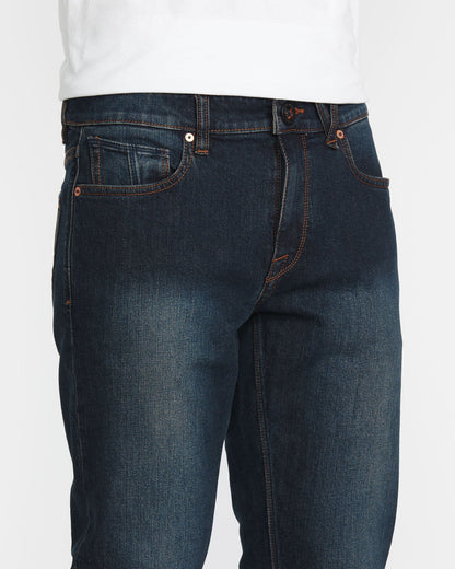 Men's Vorta Slim Fit Jeans New Vintage Blue - Volcom