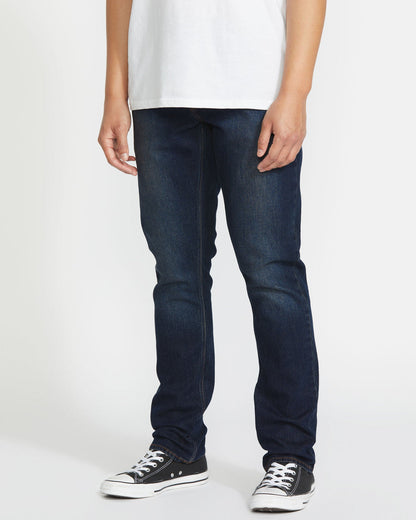 Men's Vorta Slim Fit Jeans New Vintage Blue - Volcom