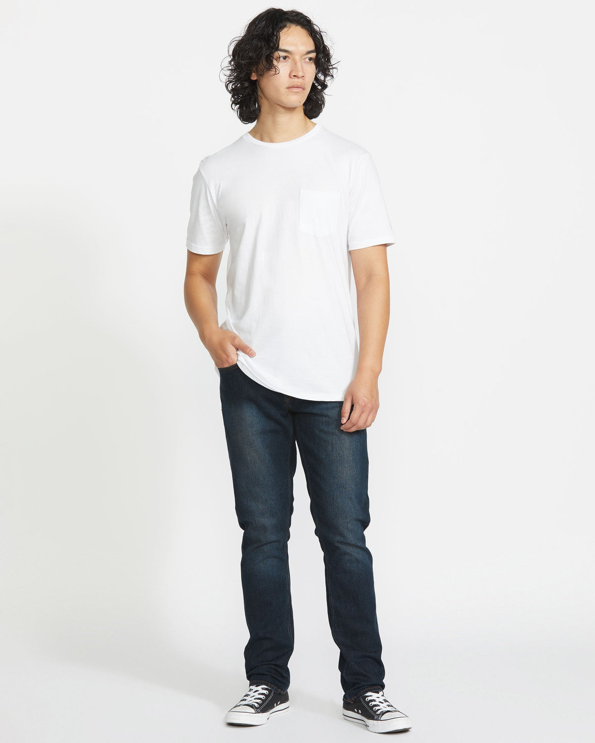 Men's Vorta Slim Fit Jeans New Vintage Blue - Volcom