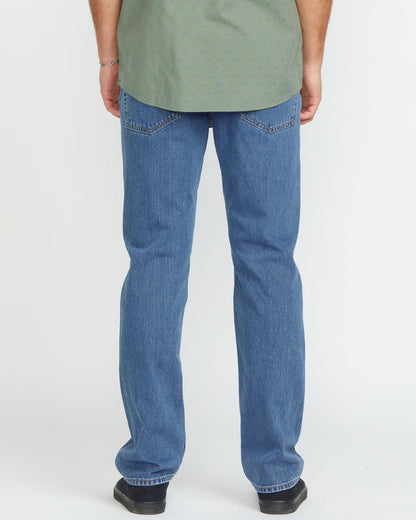 Men's Solver Modern Fit Jeans Standard Issue Blue - Volcom