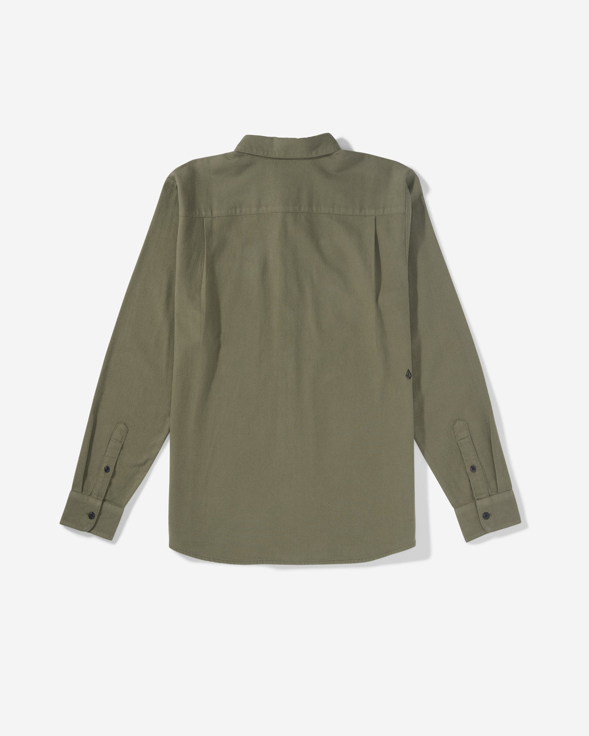 Men's Levelstone Long Sleeve Shirt Dark Olive - Volcom