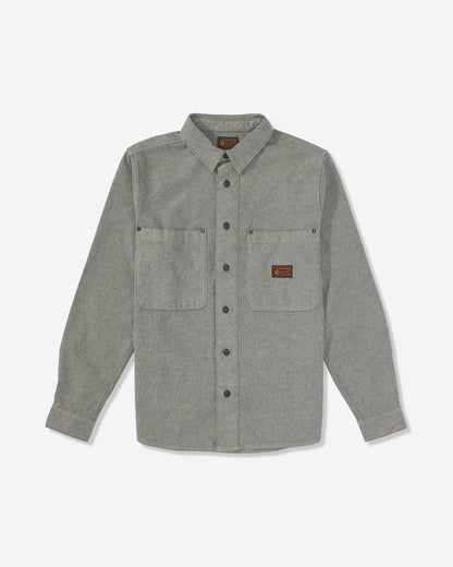 Men's Levelstone Long Sleeve Shirt Antique Black - Volcom