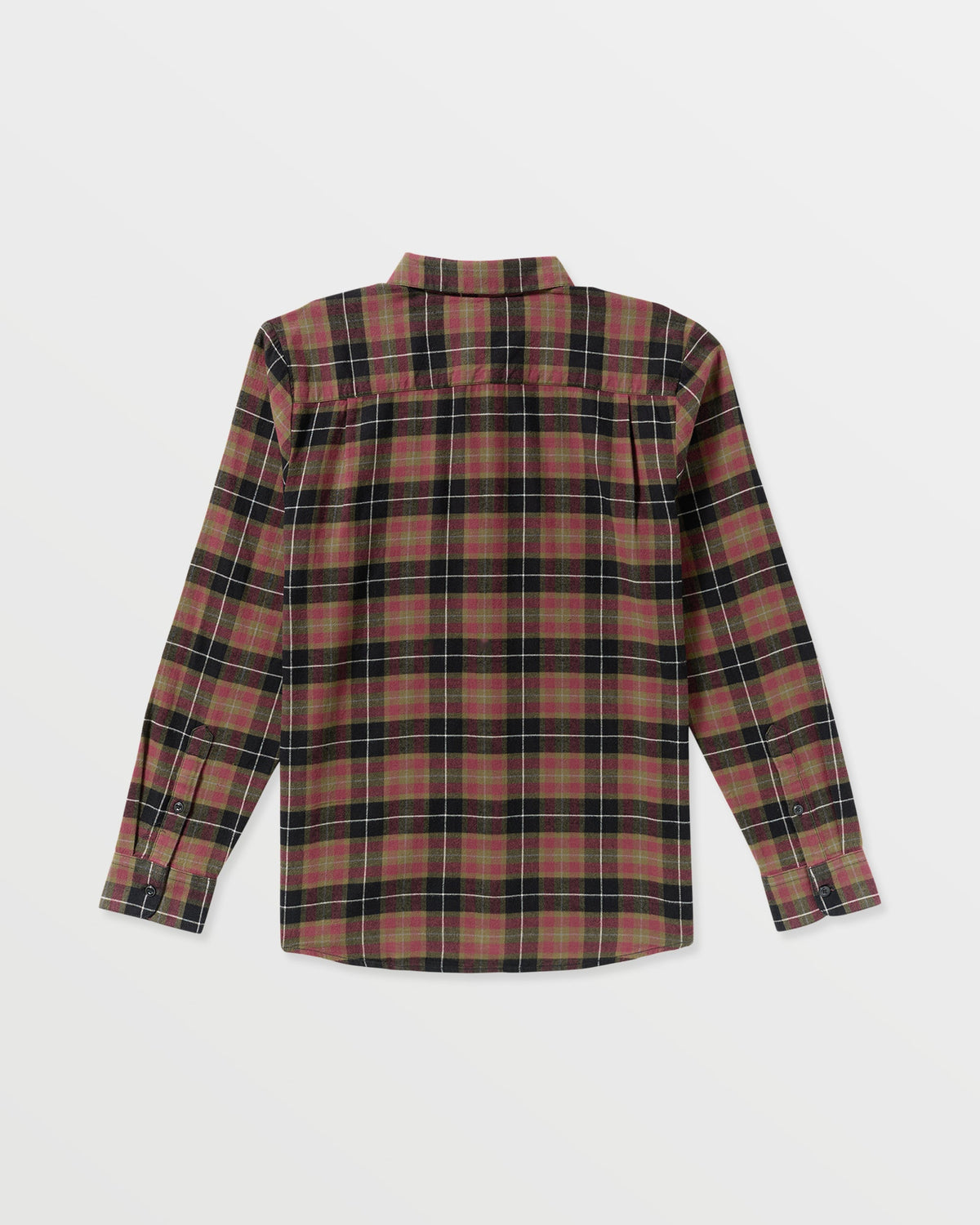 Men's Caden Flannel Shirt Black/Red - Volcom
