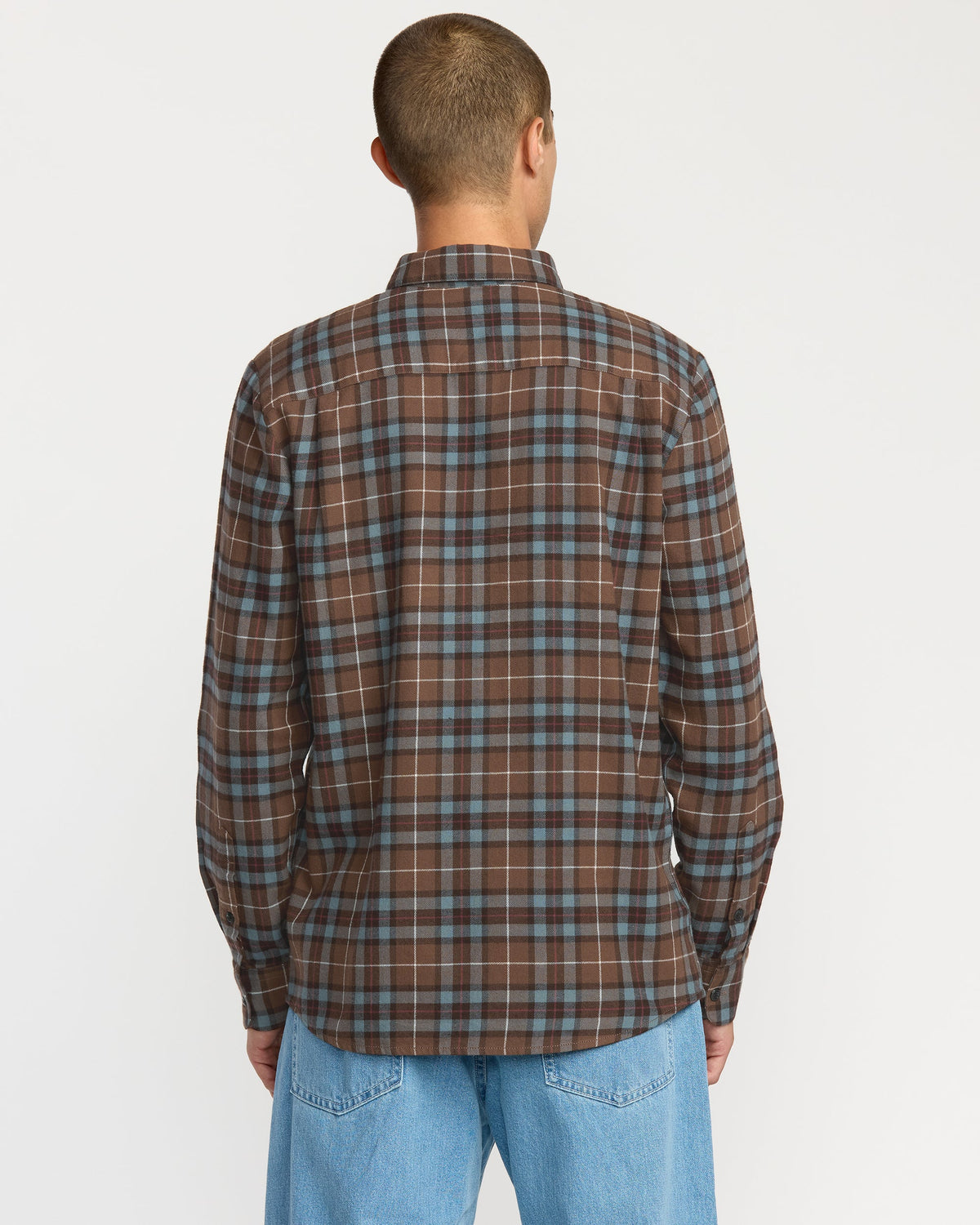 Men's Caden Flannel Shirt Brownstone - Volcom