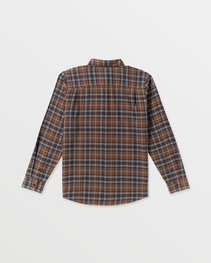 Men's Caden Flannel Shirt Brownstone - Volcom