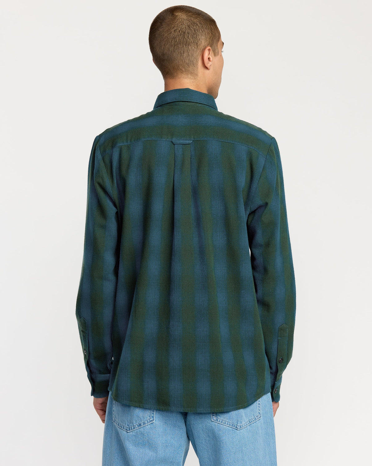Men's Shadowstone Flannel Long Sleeve Shirt Scarab - Volcom