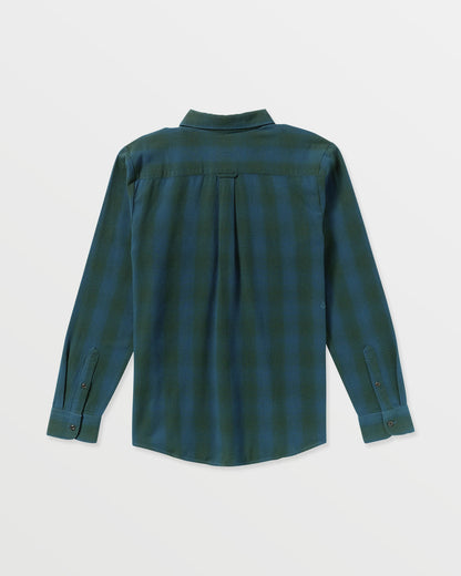Men's Shadowstone Flannel Long Sleeve Shirt Scarab - Volcom