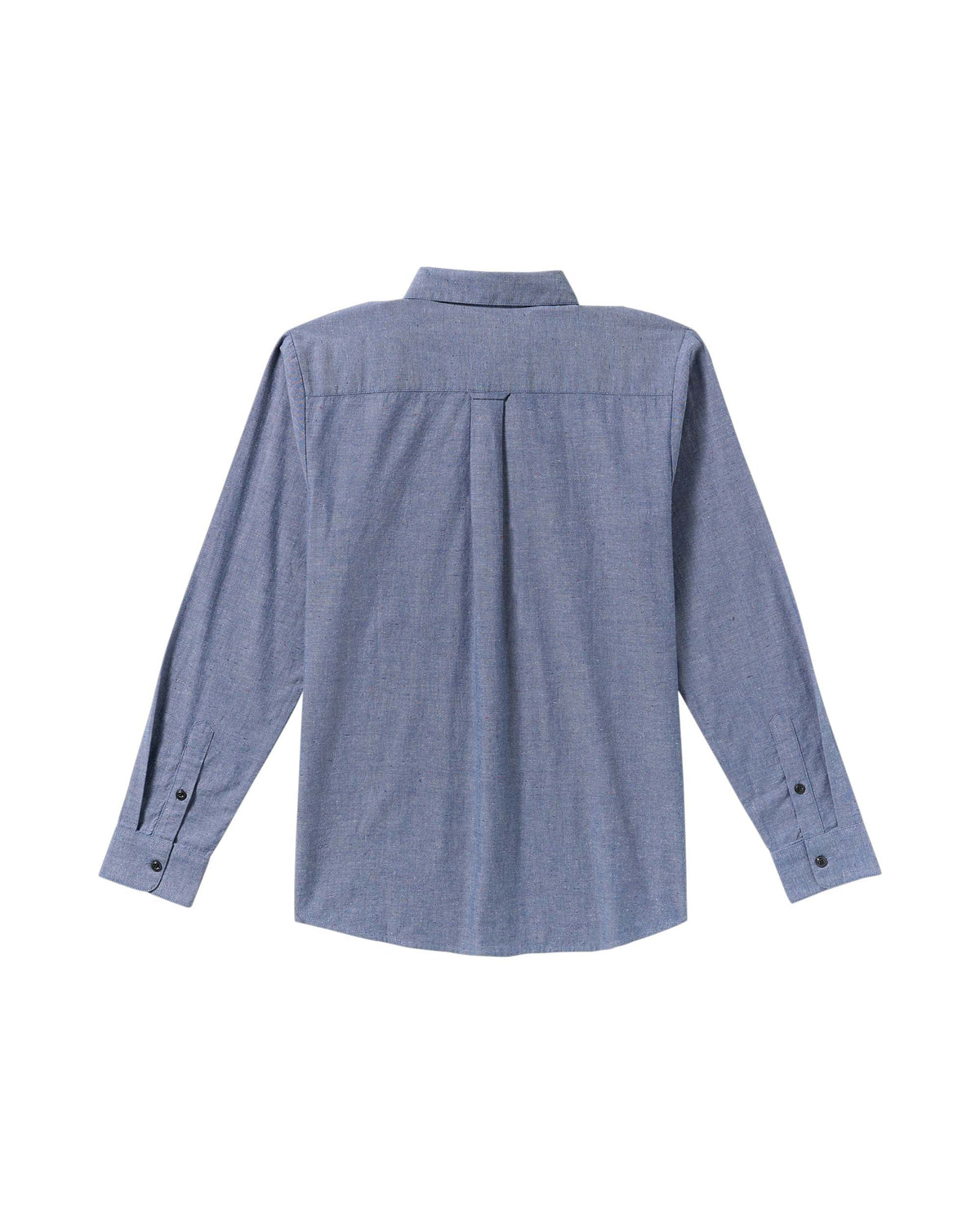 Men's Date Knight Long Sleeve Shirt Blue Wash - Volcom