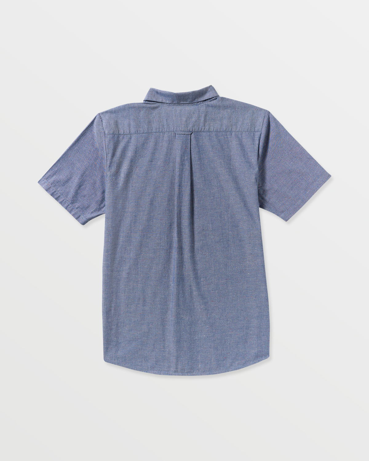 Men's Date Knight Short Sleeve Shirt Blue Wash - Volcom