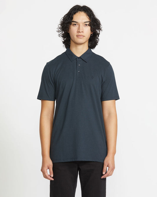 Men's Wowzer Polo Short Sleeve Shirt Navy - Volcom