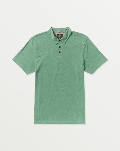 Men's Wowzer Polo Short Sleeve Shirt Biscay Green - Volcom
