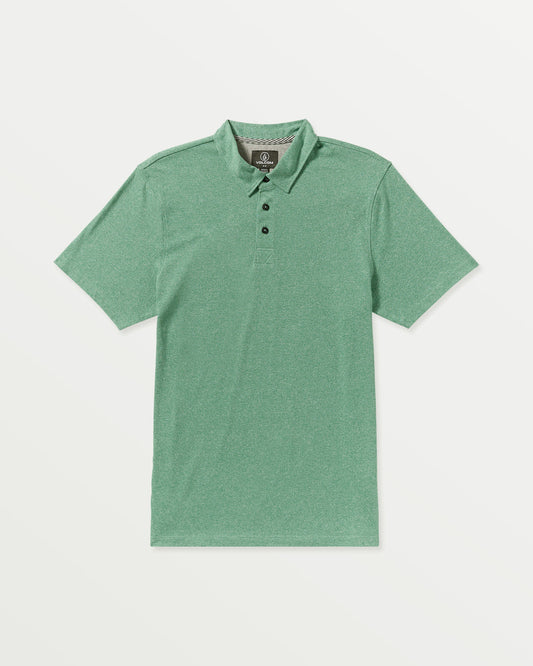 Men's Wowzer Polo Short Sleeve Shirt Biscay Green - Volcom