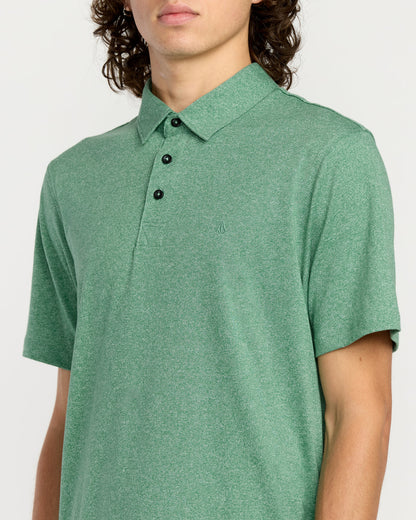 Men's Wowzer Polo Short Sleeve Shirt Biscay Green - Volcom