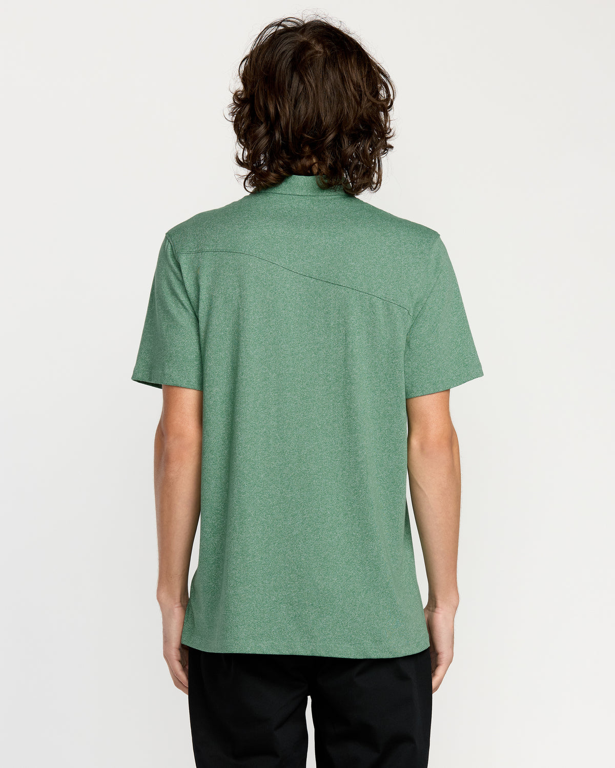Men's Wowzer Polo Short Sleeve Shirt Biscay Green - Volcom