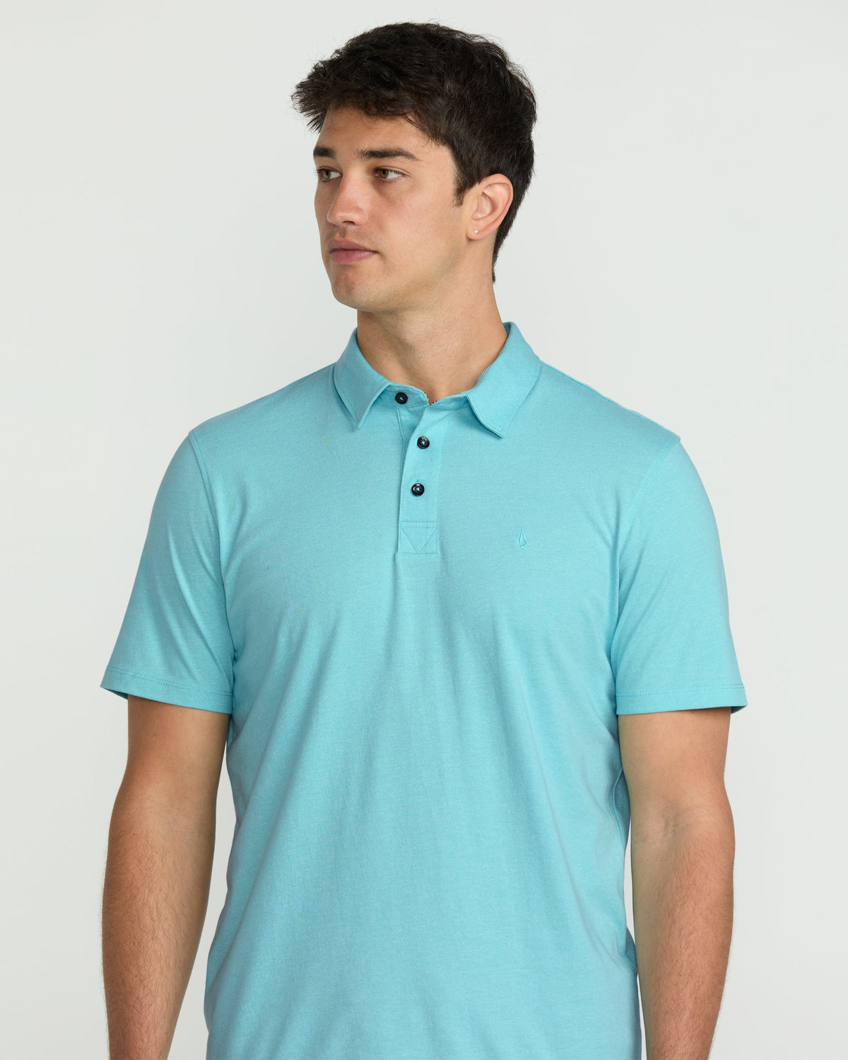 Men's Wowzer Polo Short Sleeve Shirt Poolside - Volcom