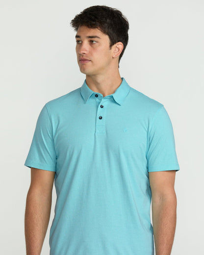 Men's Wowzer Polo Short Sleeve Shirt Poolside - Volcom