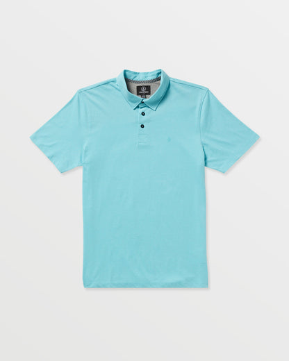 Men's Wowzer Polo Short Sleeve Shirt Poolside - Volcom