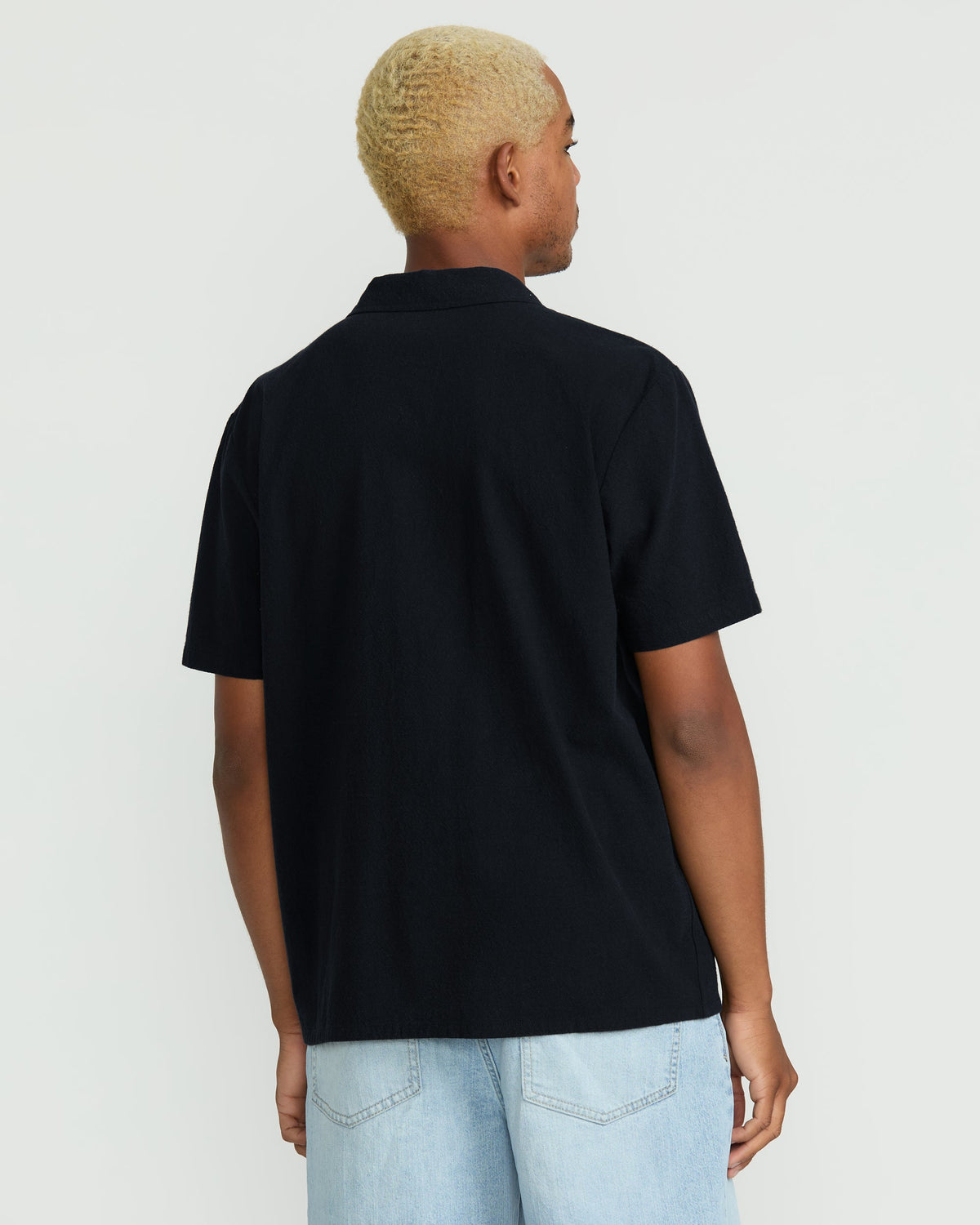 Men's Featured Artist Seth Conboy Short Sleeve Shirt Black - Volcom