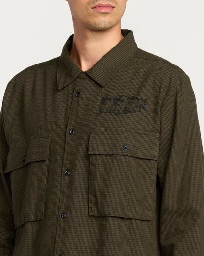 Men's Povj Workshirt Wren - Volcom