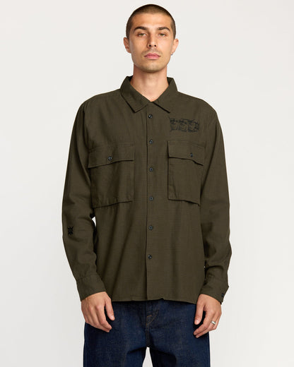 Men's Povj Workshirt Wren - Volcom